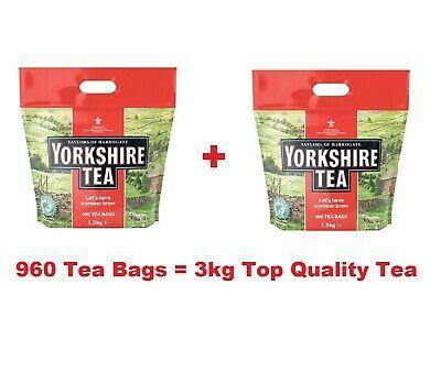 Yorkshire Tea Taylor of Harrogate 3kg, 960 Tea Bags - AB GROCERIES