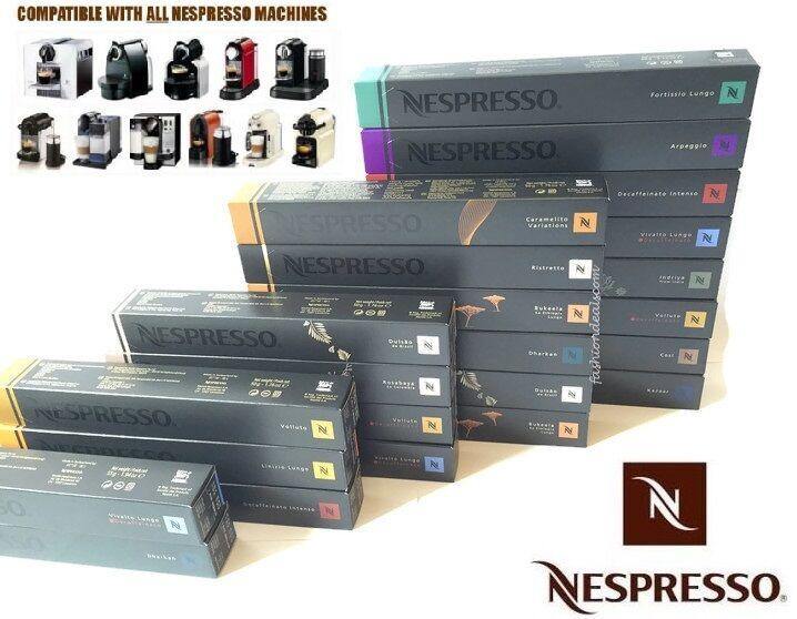 Genuine Nespresso Coffee Machine Capsules Pods - AB GROCERIES