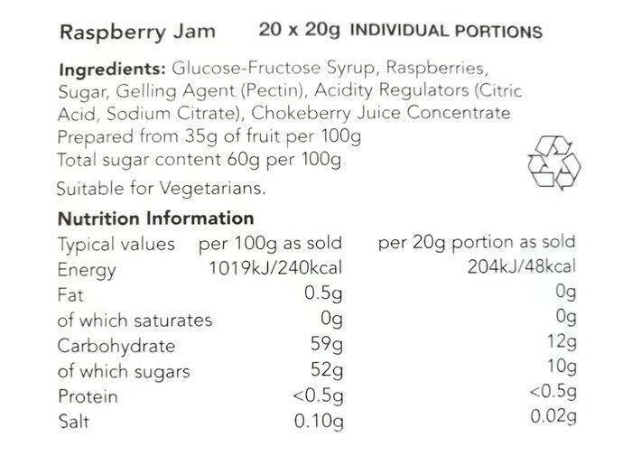 Jam Individual Assorted Single Portions Marmalade - AB GROCERIES