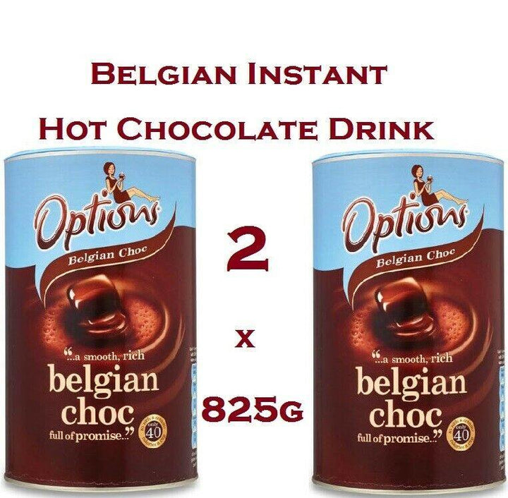 Belgian Instant Hot Chocolate Delicious Low Calories Drink - AB GROCERIES