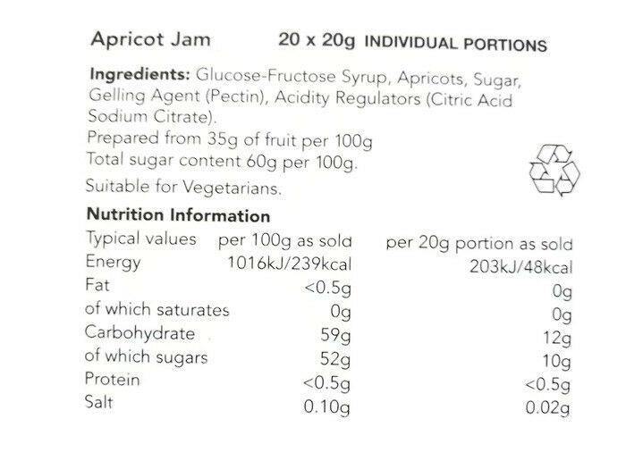 Jam Individual Assorted Single Portions Marmalade - AB GROCERIES