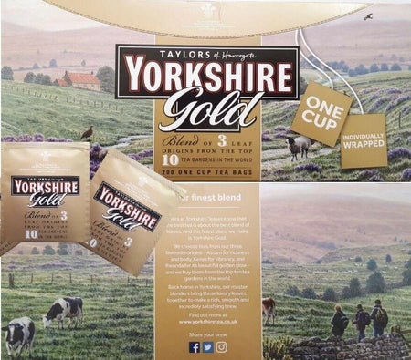 Yorkshire Tea - 80 teabags - British Food In Switzerland