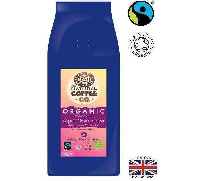 Organic Papua New Guinea Natural Coffee Fairtrade 908g - AB GROCERIES