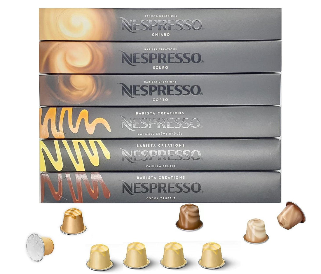 Genuine Nespresso Coffee Machine Capsules Pods - AB GROCERIES