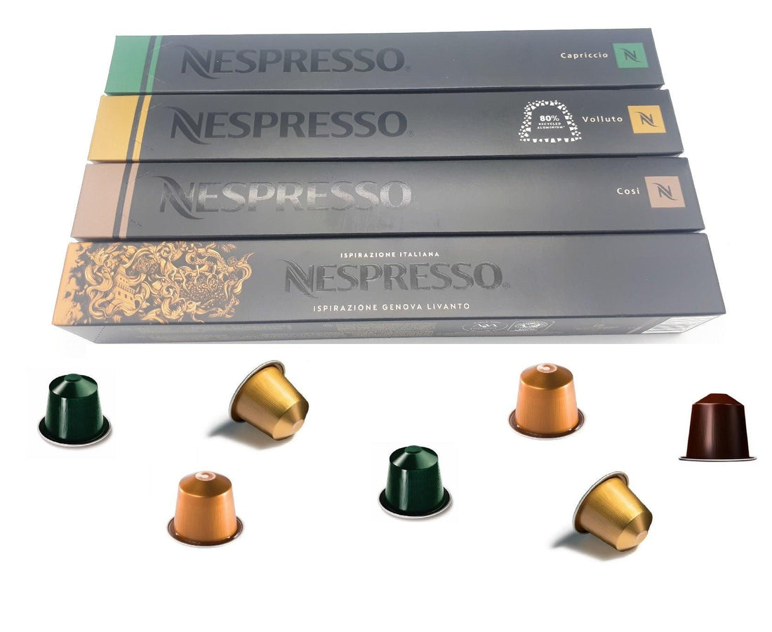 Genuine Nespresso Coffee Machine Capsules Pods - AB GROCERIES