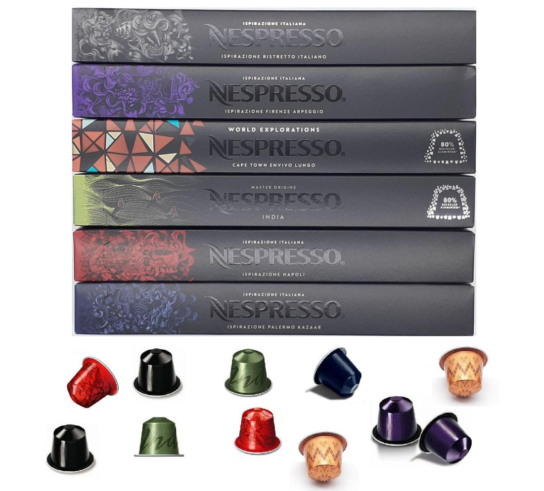 Genuine Nespresso Coffee Machine Capsules Pods - AB GROCERIES