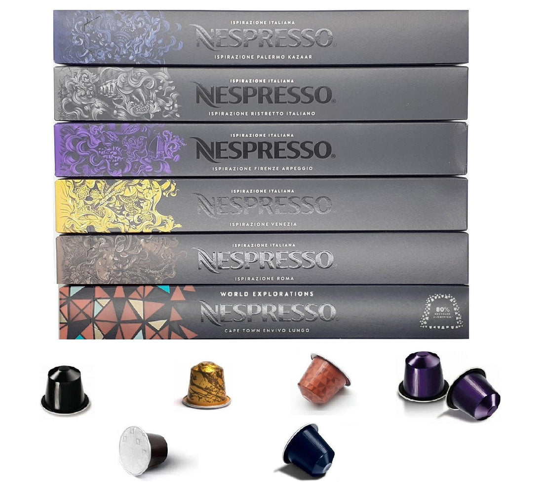 Genuine Nespresso Coffee Machine Capsules Pods - AB GROCERIES