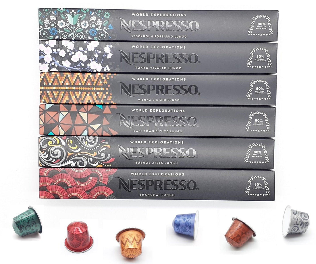 Genuine Nespresso Coffee Machine Capsules Pods - AB GROCERIES