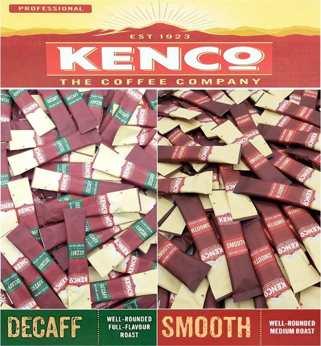 Kenco Original Decaff Individual Instant Coffee Sachets - AB GROCERIES